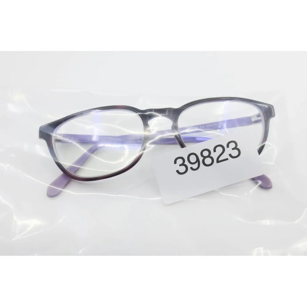 Lilly Pulitzer Palmer LA Eyeglasses Dark Tortoise Purple Oval Frames 49-17-135